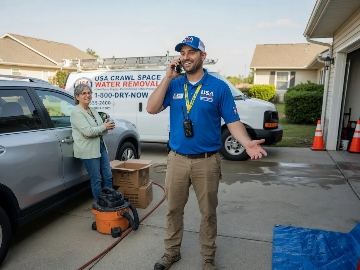 Crawl Space Water Removal Goodview, VA FAQs